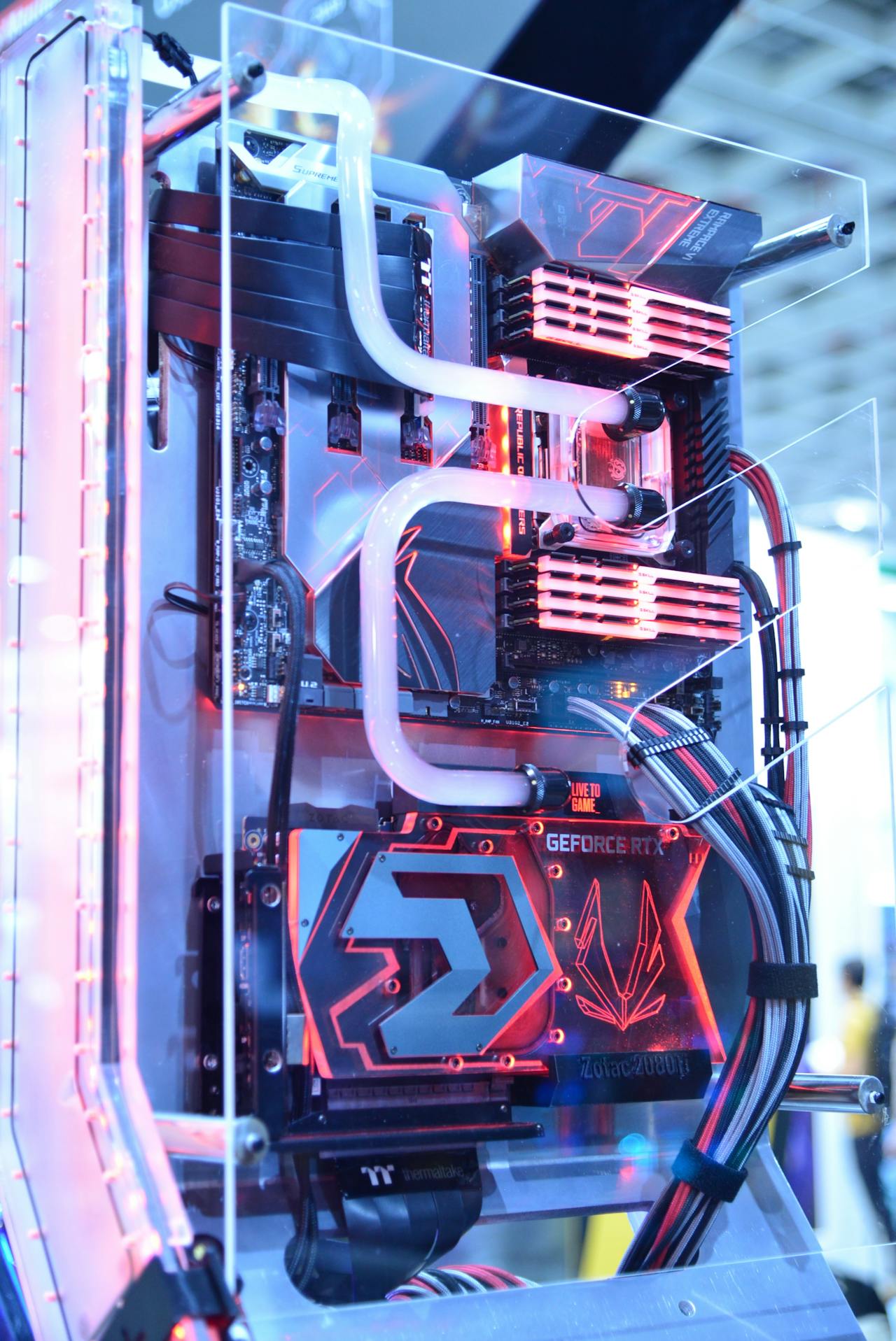 build custom gaming pc with water cooling